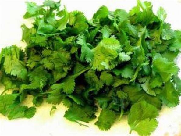 Petersilie fir Potenz